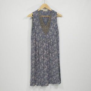 Indi & Cold Cornflower Blue & White Floral Dress